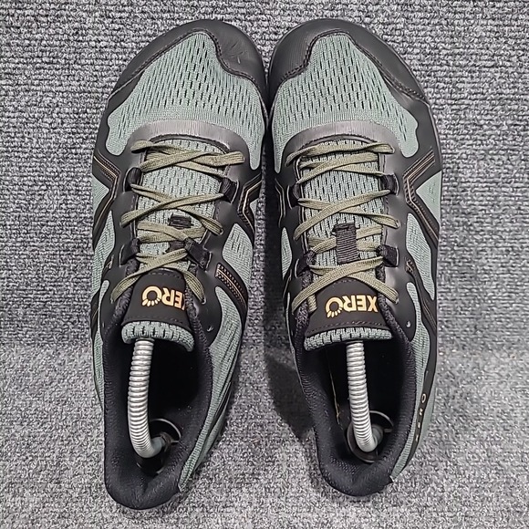 Xero Mesa Trail Minimalist Barefoot Running Shoes Men\'s Sz 9‎ Green Black main image 5